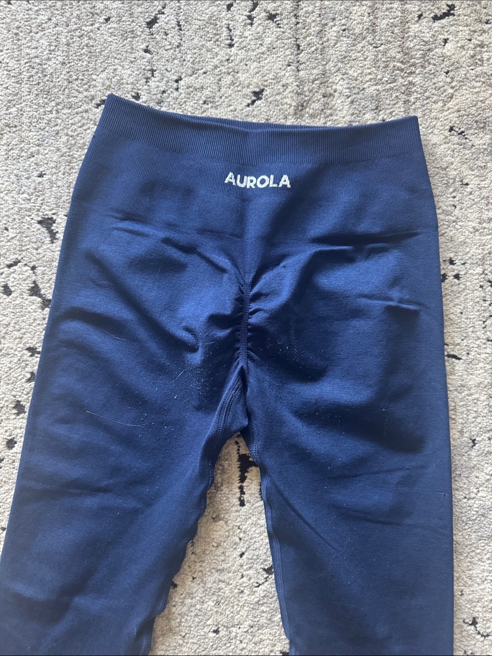 Aurola Navy Blue Active Leggings